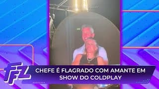 Chefão de empresa é flagrado traindo a esposa com gerente do RH em show | Fofocalizando (17/07/25)