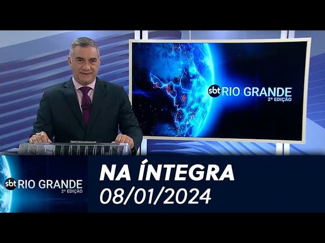 Sbt Rio Grande 2ª Edição 08012024 Programa Completo Sbt Vídeos Sbt Tv 5178