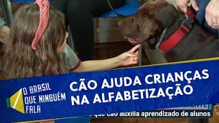 Cachorro que ajudou em Brumadinho vira peça fundamental na alfabetização | O Brasil que Ninguém Fala