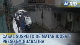 Casal suspeito de matar idosa é preso em Guaratiba
