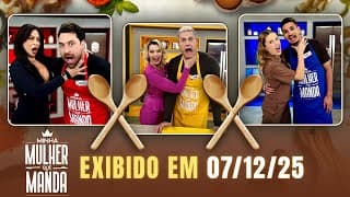 Raissa Chaddad, Sylvia Design e Louise Nagel lideram a cozinha no Minha Mulher Que Manda