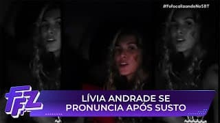 Lívia Andrade fala sobre momentos tensos em aeronave | Fofocalizando 30/05/25