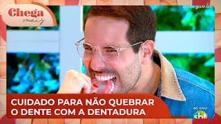 Será que essa dentadura é doce? | Chega Mais (18/10/24)