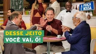 O LUIS RICARDO QUASE PERDEU O FÔLEGO QUANDO DESCOBRIU...  | A Praça é Nossa