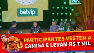 Participantes vestem a camisa e levam prêmio máximo! | Circo do Tiru (28/09/24)