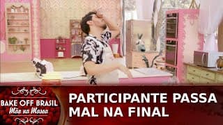 Participante passa mal durante a prova técnica da final | Bake Off Brasil (18/12/21)