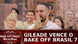 Gileade é o grande vencedor da sétima temporada do Bake Off Brasil | Bake Off Brasil (18/12/21)