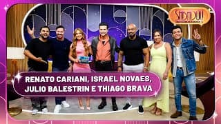 Renato Cariani, Israel Novaes, Julio Balestrin e Thiago Brava | Sabadou com Virginia (18/10/25)