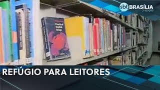 Bibliotecas gratuitas acolhem leitores no DF | SBT Brasília 2ª edição