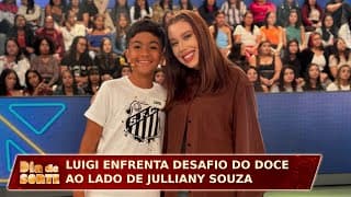 Menino com história inspiradora participa do Dia De Sorte | Domingo Legal (18/05/25)