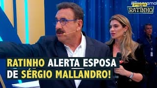 Esposa de Sérgio Mallandro invade Dez ou Mil e manda recado | Programa do Ratinho (25/08/25)