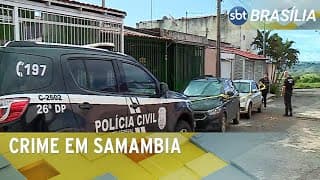 Homem ataca família com facão e agride mãe com cadeira | SBT Brasília