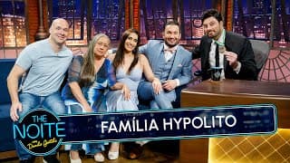 Entrevista com família Hypolito: Dani, Diego, Edson e dona Geni | The Noite (24/11/25)