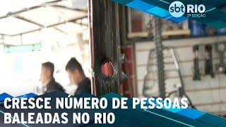 Cresce número de pessoas baleadas no Rio