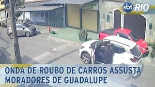 Onda de roubo de carros assusta moradores de Guadalupe