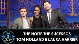 The Noite The Sucessos - Tom Holland e Laura Harrier | The Noite (22/11/24)