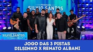 Jogo das 3 Pistas: Dilsinho x Renato Albani | Programa Silvio Santos (01/09/24)