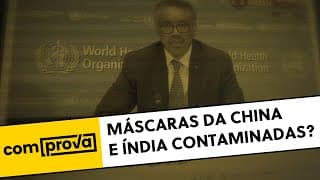 Vídeo que alerta sobre importação de máscaras contaminadas é montagem; Comprova verificou