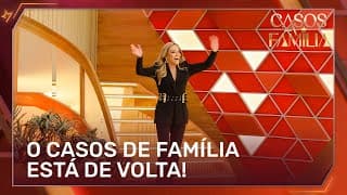 Christina Rocha surpreende ao revelar novidades da nova temporada | Casos de Família 2025