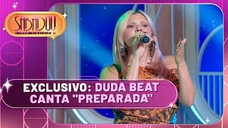 Exclusivo: Duda Beat canta "Preparada" | Sabadou com Virginia (14/12/24)