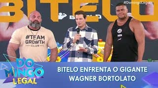 Bitelo enfrenta Wagner Bortolato em desafio INSANO | Domingo Legal (29/06/25)