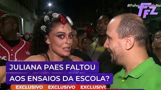 Juliana Paes fala de emoção com a chegada do Carnaval e esclarece polêmica | Fofocalizando 27/01/26