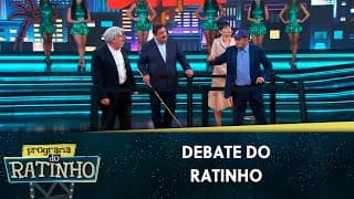 Braçal, Detena e Batabata debatem no palco do Ratinho | Programa do Ratinho (16/09/24)