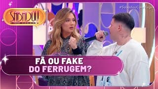 Quem é o verdadeiro fã do Ferrugem? | Sabadou com Virginia (21/09/24)