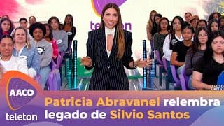 Patricia Abravanel relembra legado solidário de Silvio Santos no Teleton 2024 |  Teleton 2024