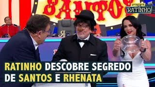 Ratinho desmascara Santos e Rhenata durante Jornal Rational | Programa do Ratinho (07/08/25)