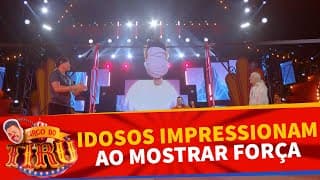 Idosos impressionam com força em apresentação | Circo do Tiru (21/09/24)