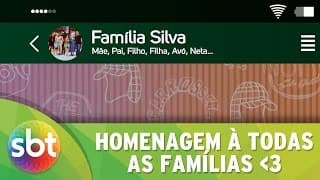 Campanha SBT do Bem: Toda família é igual neste Dia Nacional da Família