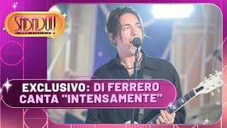 Exclusivo: Di Ferrero canta "INTENSAMENTE" | Sabadou com Virginia (21/12/24)