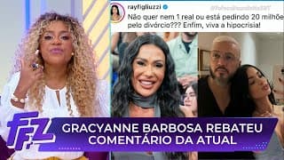 EXCLUSIVO: Gracyanne Barbosa reage à recado de atual namorada de Belo | Fofocalizando 04/08/25