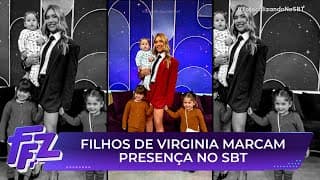 Filhos de Virginia Fonseca roubam a cena em gravação do Sabadou | Fofocalizando 10/06/25