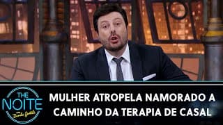 Mulher atropela namorado após discussão a caminho da terapia de casal | The Noite (12/09/24)