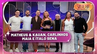 Sabadou recebe Matheus & Kauan, Carlinhos Maia e I?talo Sena | Sabadou com Virginia (03/05/25)