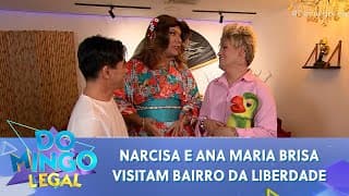 Narcisa e Ana Maria Brisa experimentam comidas típicas na Liberdade | Domingo Legal (02/02/25)