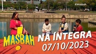 Brunna Colossi mostra bate um papo muito sincero com as crianças - Masbah! - 07/10/23