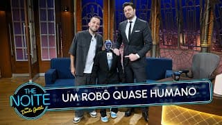 Entrevista com Lucas Rangel e seu robô humanoide | The Noite (09/02/26)