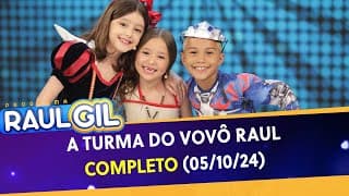 A Turma do Vovô Raul - Completo | Programa Raul Gil (05/10/24)