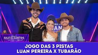 Jogo das 3 Pistas: Luan Pereira X Gustavo Tubarão | Programa Silvio Santos (22/03/26)