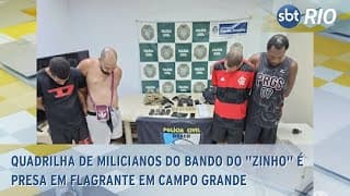 Quadrilha de milicianos do bando do "Zinho" é presa em flagrante em Campo Grande