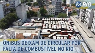 Ônibus deixam de circular por falta de combustível no Rio