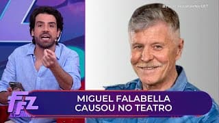 Miguel Falabella causa climão com equipe de filmagem em teatro | Fofocalizando 19/09/25