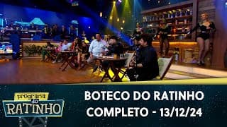 Boteco com Lexa, Wenny, Luiz Claudio E Giuliano | Programa do Ratinho (13/12/24)