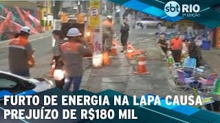 Furto de energia na Lapa causa prejuízo de R$180 mil