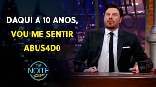 Moacyr Franco pega na bunda de Danilo e apresentador desabafa | The Noite (16/10/25)