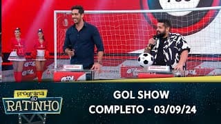 Gol Show com Jonathan Nemer e Dinho Machado | Programa do Ratinho (03/09/24)