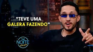 Grelo reage a vídeo do Simple Plan dançando sua música "Só Fé" | The Noite (24/09/24)